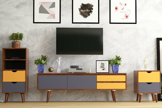 Kệ tivi đẹp hiện đại: Một chiếc kệ tivi đẹp hiện đại sẽ là sự lựa chọn hoàn hảo cho không gian phòng khách của bạn. Với thiết kế đơn giản nhưng tinh tế, kệ tivi sẽ đem lại cho bạn không gian giải trí đầy thú vị và ấn tượng. Đồng thời phù hợp với nhiều phong cách thiết kế nội thất khác nhau.